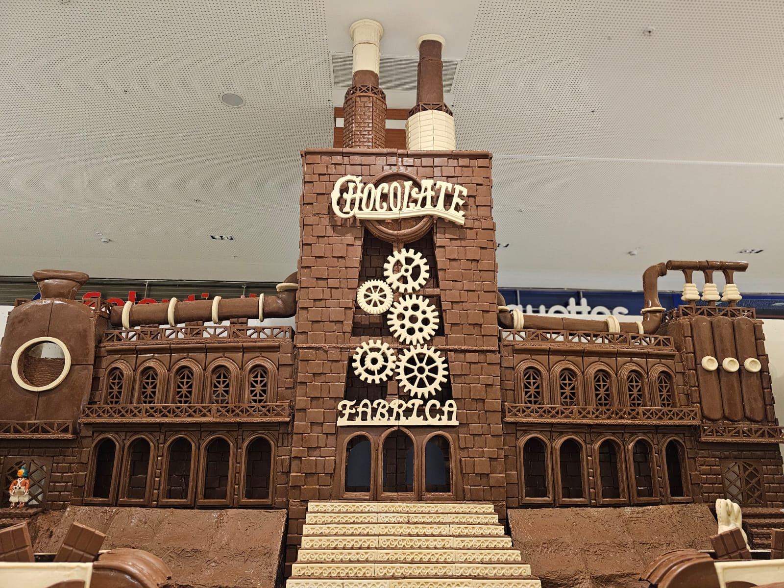 Fabrica de chocolate de la exposición 'La Fábrica de Chocolate' de ChocoExpo